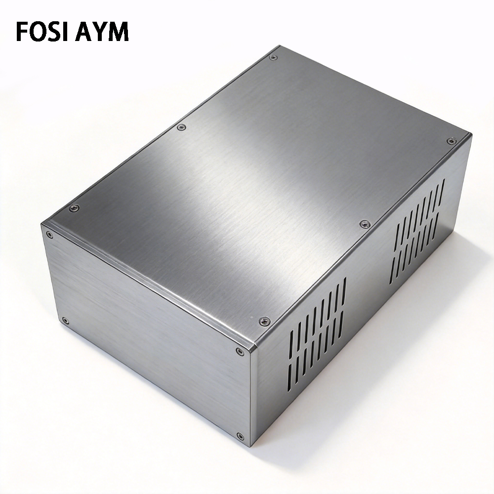 Headphone Amplifier Dac - 210x210x120mm FOSI AYM Tam Alüminyum Amplifikatör