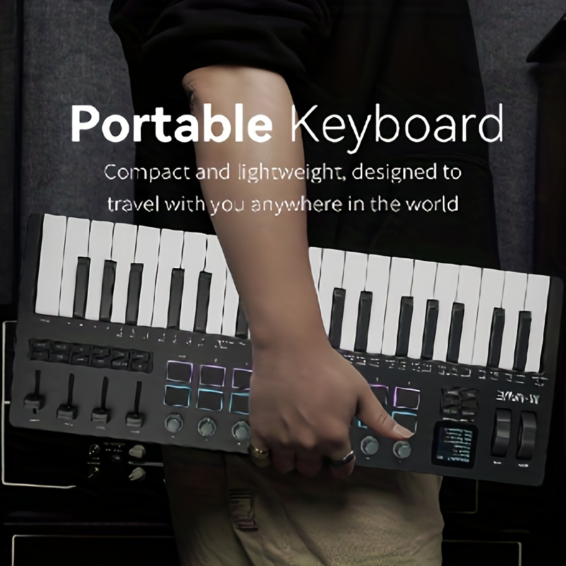 Midi Controller Pad - M-VAVE SMK37PRO 37 Tuşlu Bluetooth MIDI