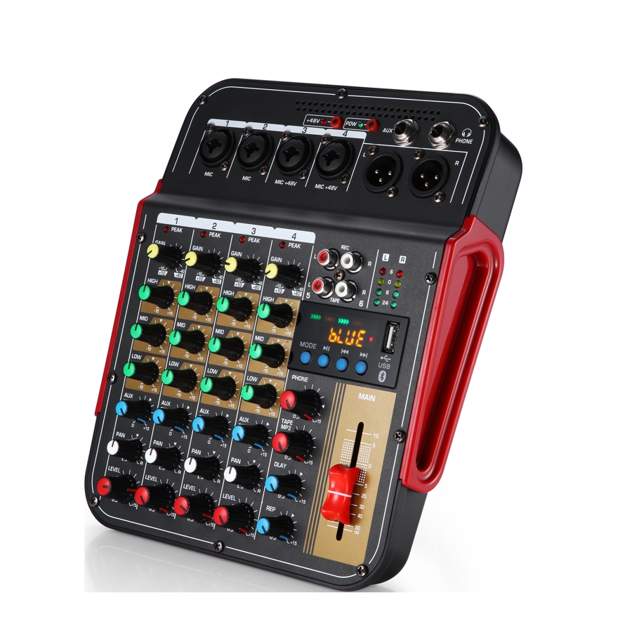 Ses mikseri Bluetooth ve yankı - Audio Music Dj incelemesi ve fiyatı