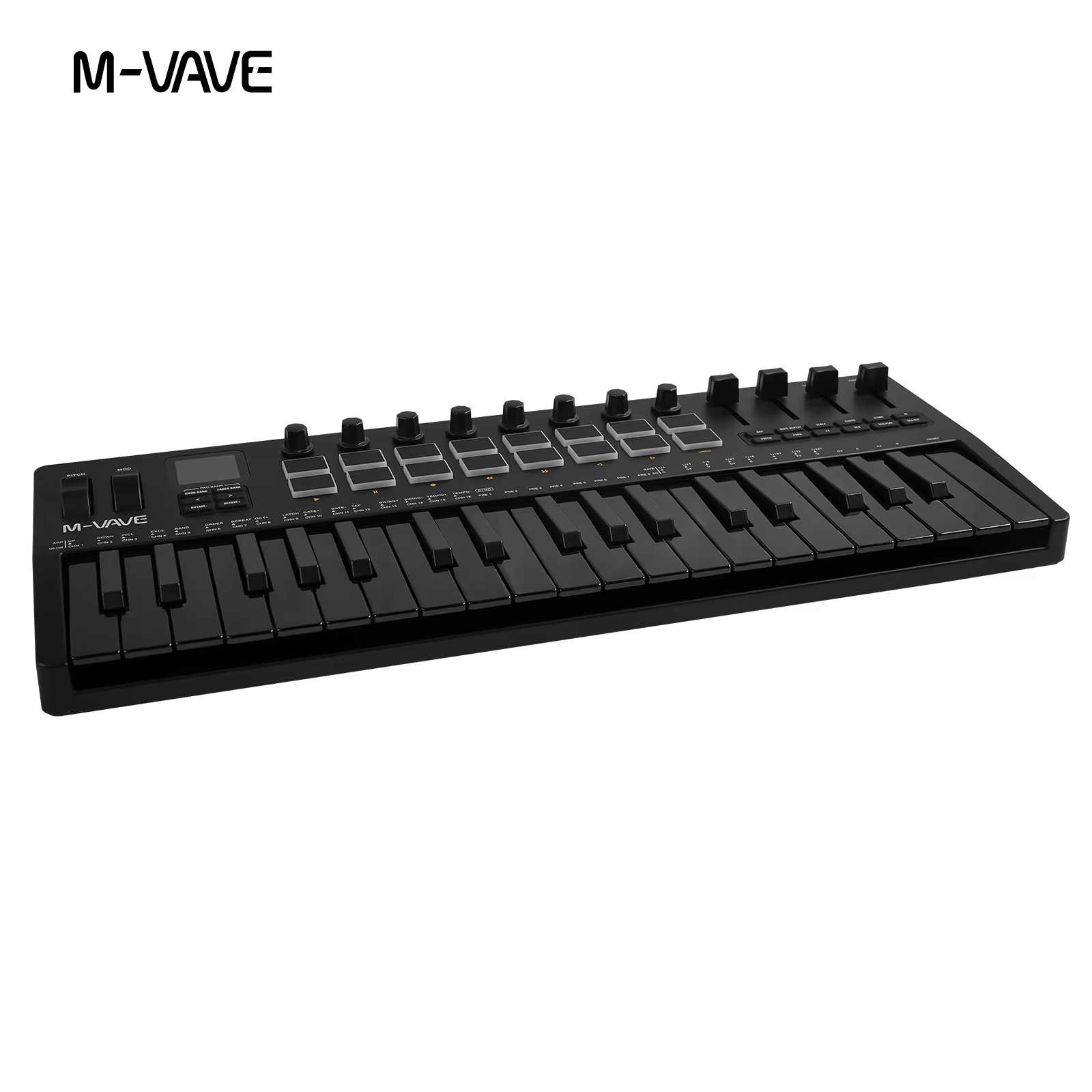 M-VAVE SMK-37 PRO, 16 adet RGB - Midi Controller Pad incelemesi ve fiyatı