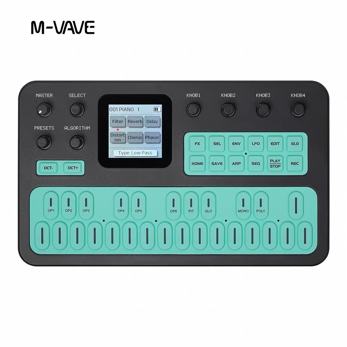 M-VAVE FM1 Taşınabilir FM Synt - Midi Controller Pad incelemesi ve fiyatı
