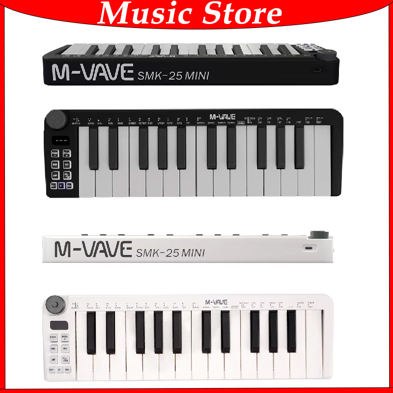 M-VAVE-Mini Teclado MIDI Recar - Midi Controller Pad incelemesi ve fiyatı
