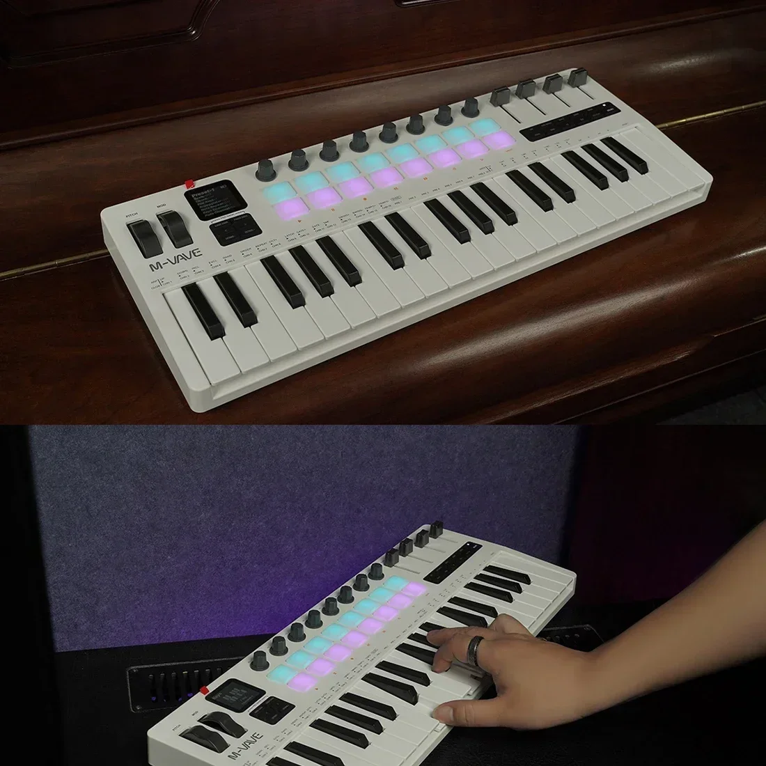 M-VAVE SMK-37 Pro Klavye, 37 T - Midi Controller Pad incelemesi ve fiyatı