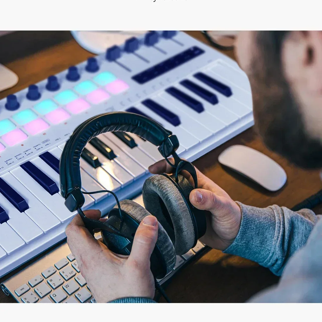 M-VAVE SMK-37 Pro Klavye, 37 T - Midi Controller Pad incelemesi ve fiyatı