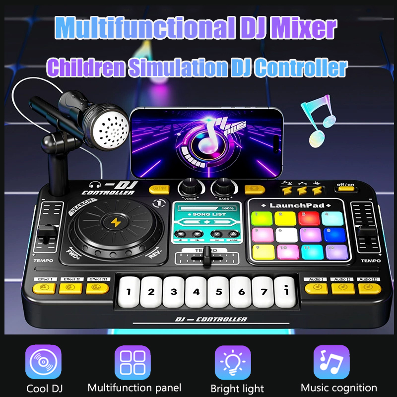 Çok fonksiyonlu DJ Mikser Çocu - Audio Music Dj incelemesi ve fiyatı
