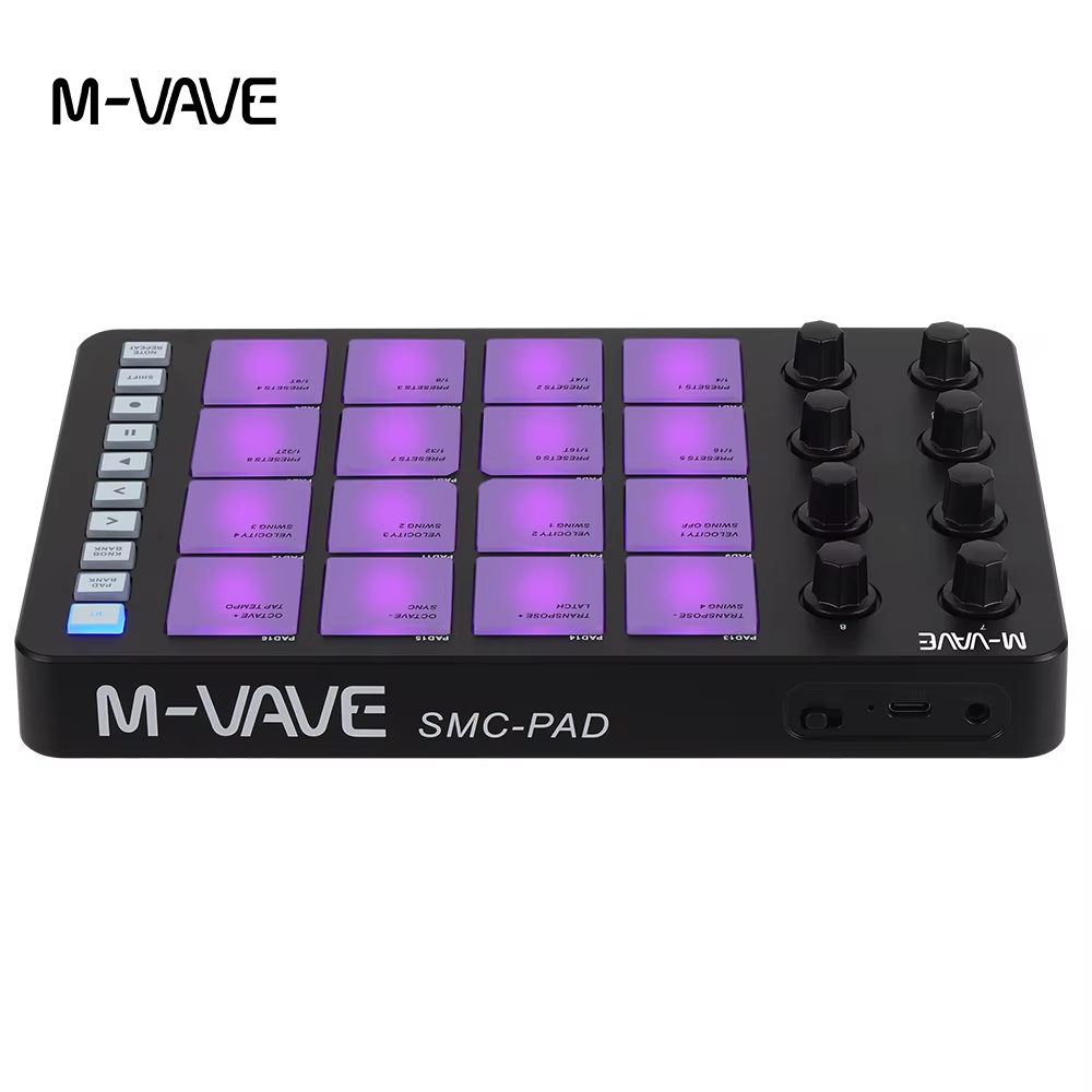 M-VAVE SMC-PAD MIDI Siyah Kont - Midi Controller Pad incelemesi ve fiyatı