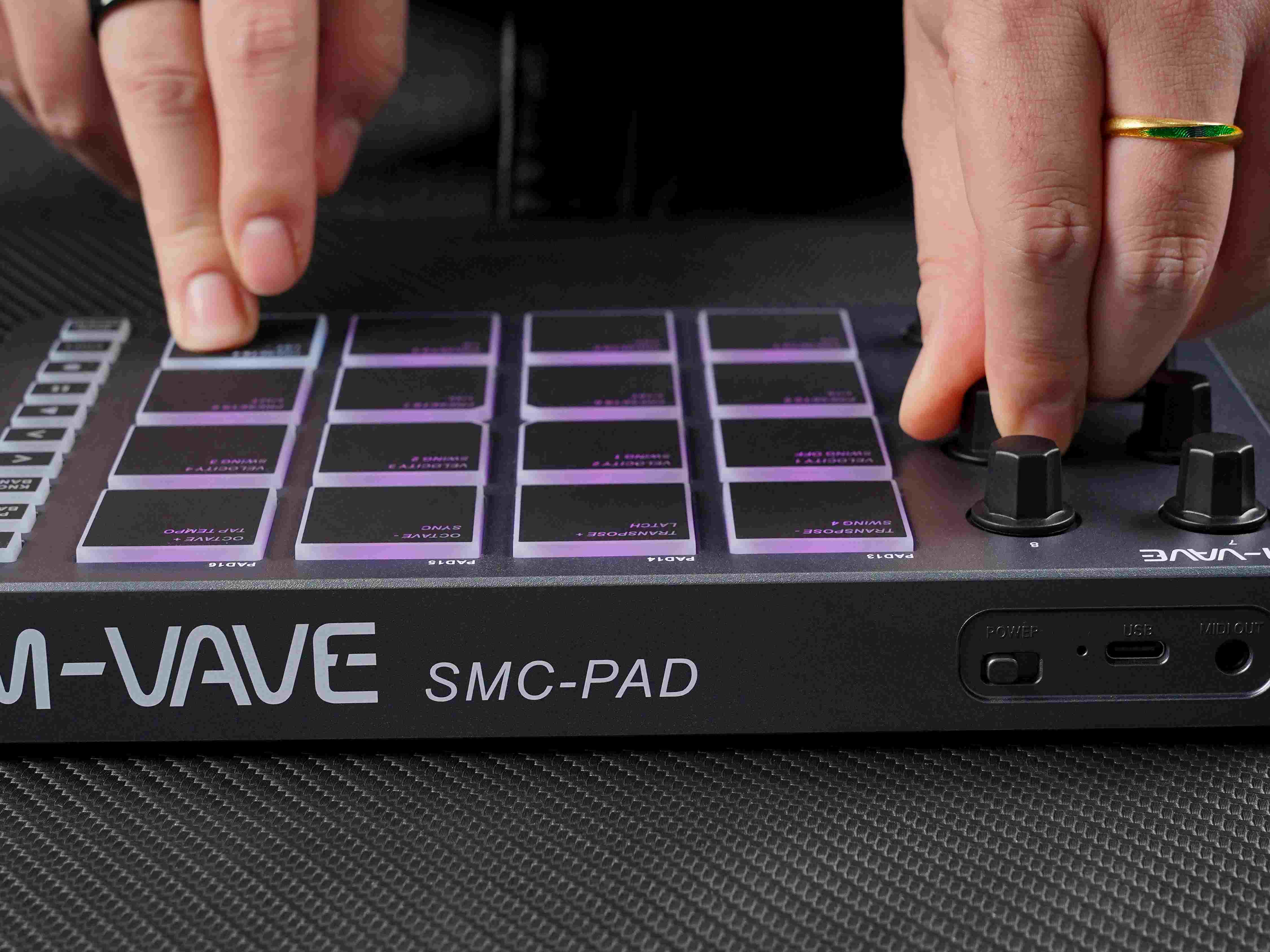 M-VAVE SMC-PAD MIDI Siyah Kont - Midi Controller Pad incelemesi ve fiyatı