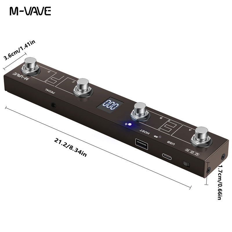 M-VAVE Dijital Çoklu Efekt İşl - Midi Controller Pad incelemesi ve fiyatı