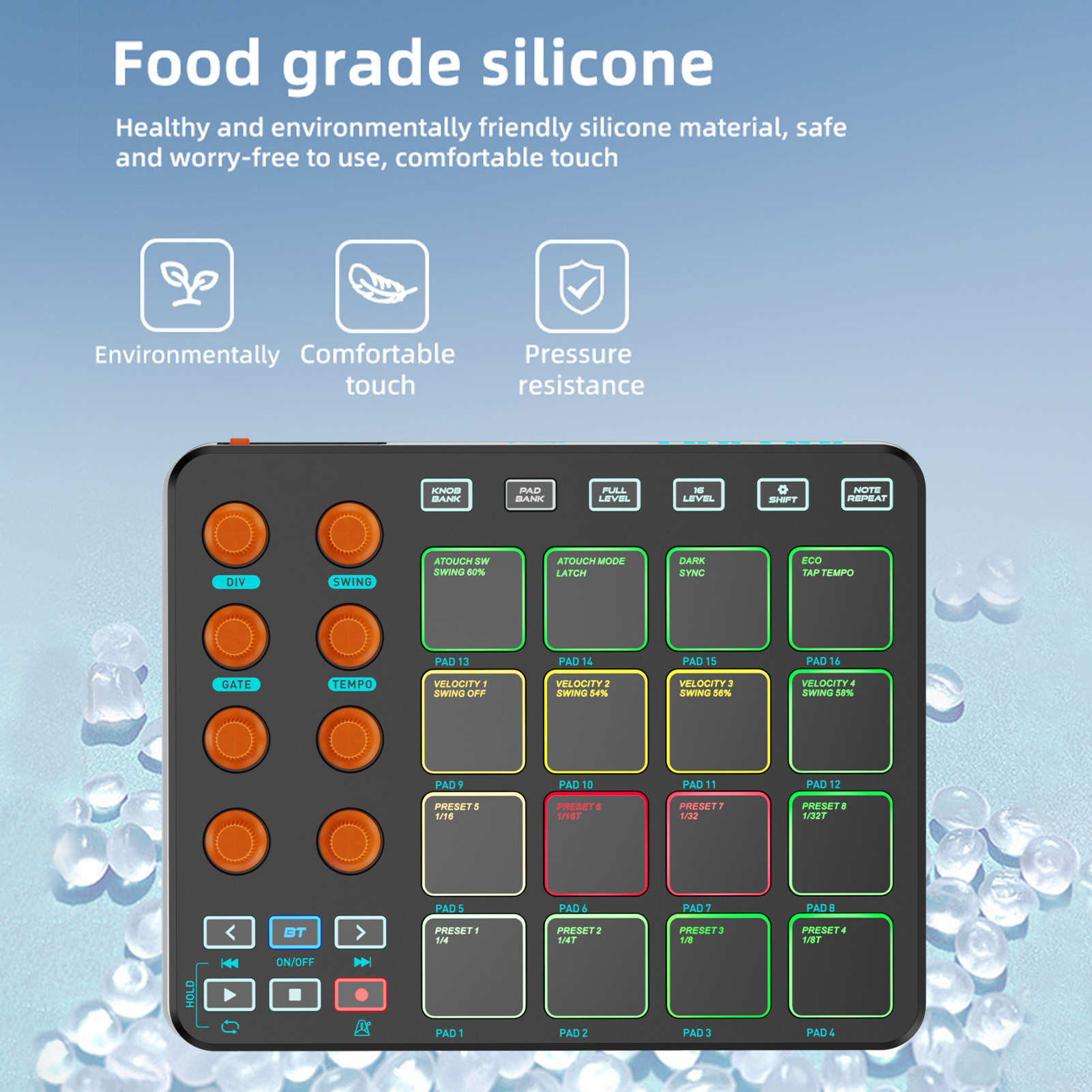 MIDI Kontrol Cihazı Kablosuz M - Midi Controller Pad incelemesi ve fiyatı